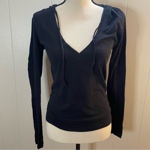 Old Navy Long Sleeve Loose Hooded Tee.